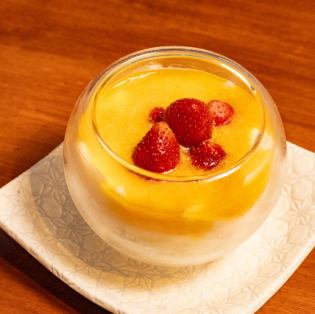 杏仁マンゴープリン