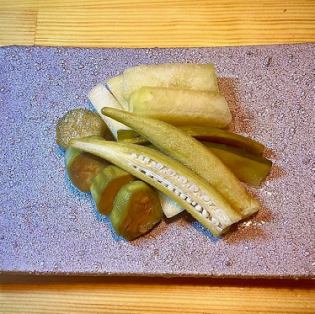 香味酢漬け野菜の盛合せ