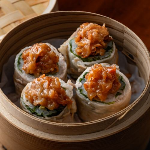 梅紫蘇大根肉巻き蒸し（4個）　　