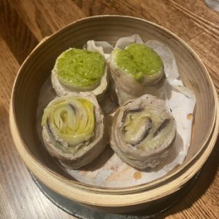 茄子ズッキーニ肉巻き蒸し（4個）