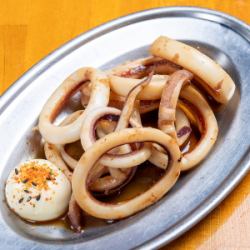 Grilled squid