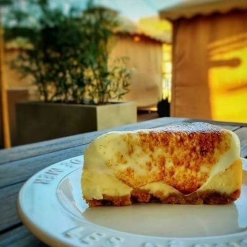 [The melty cheese is irresistible] Grilled cheesecake