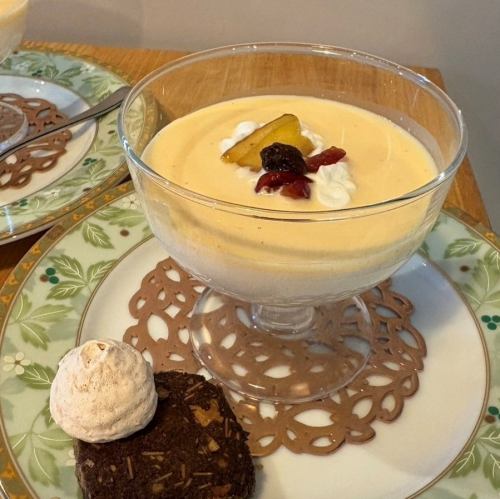 生姜とはちみつのパンナコッタ