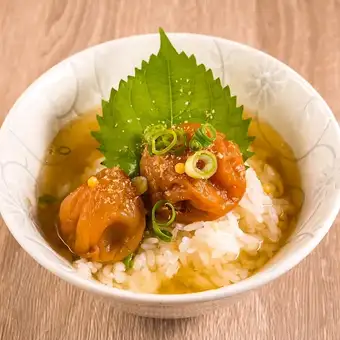 お茶漬け 梅
