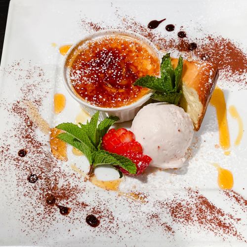 おまかせデザート ３種盛り合わせ