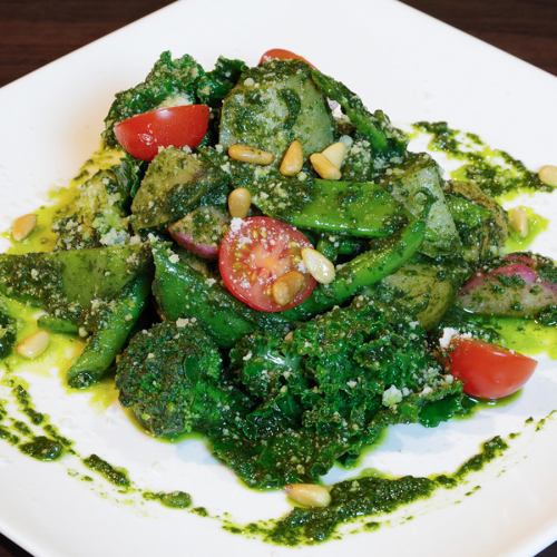 季節野菜のジェノベーゼ