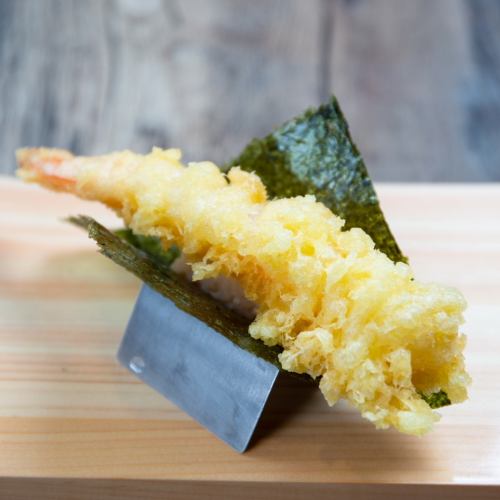 Shrimp tempura dock / kiss tempura dock