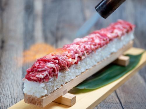 Father's gem ● Grilled meat sushi