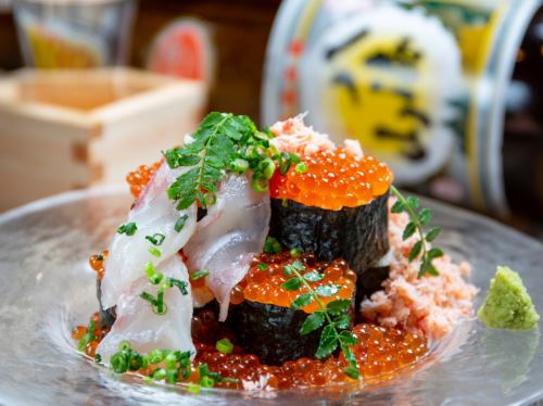 Must-eat menu ● "Gorgeous seafood sushi"
