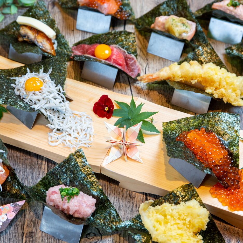一个美味的寿司码头，用你的眼睛吃起来很有趣◎