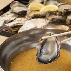 Oyster shabu-shabu