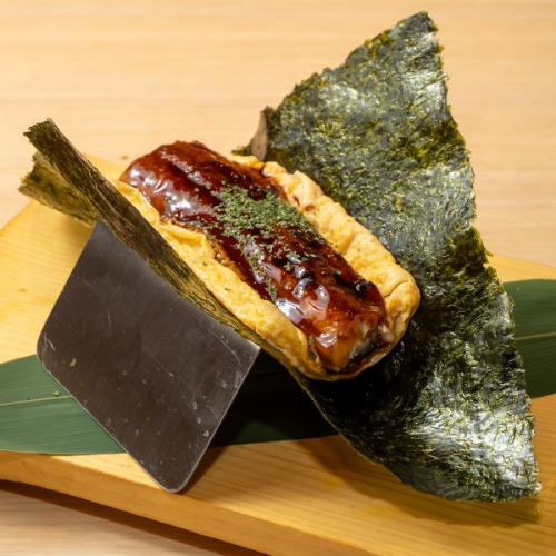 Eel and egg sandwich