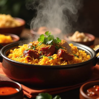 【2時間飲み放題付き】選べるビリヤニやグリル料理を楽しむスタンダードコース4000円→3000円