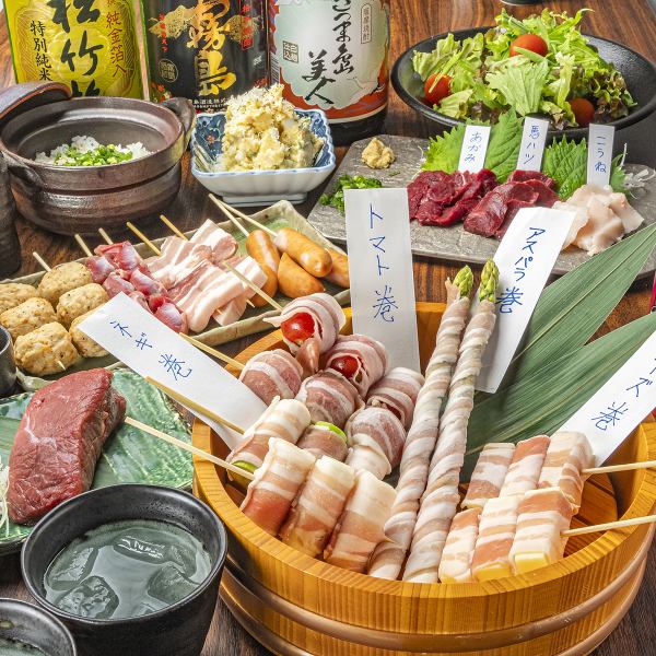 串焼きメニュー各種