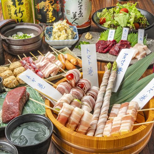 串焼きメニュー各種