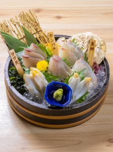 [Fish] Assortment of 3 types of sashimi