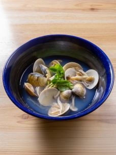 [Special dish] Sake-steamed clams