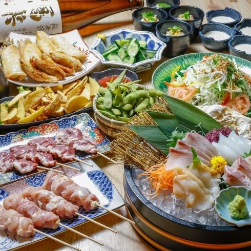 瀬戸内の鮮魚、岡山の野菜を使った料理の数々をご堪能出来ます。