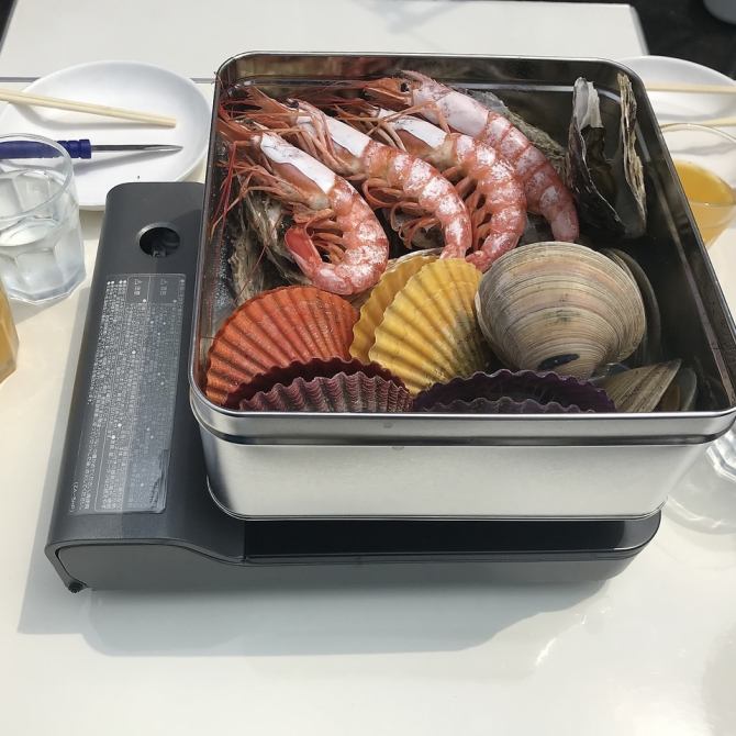 テイクアウト Fishermans 漁師の牡蠣小屋 肉小屋