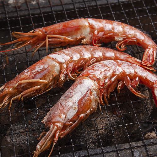 Charbroiled red shrimp 5 pieces