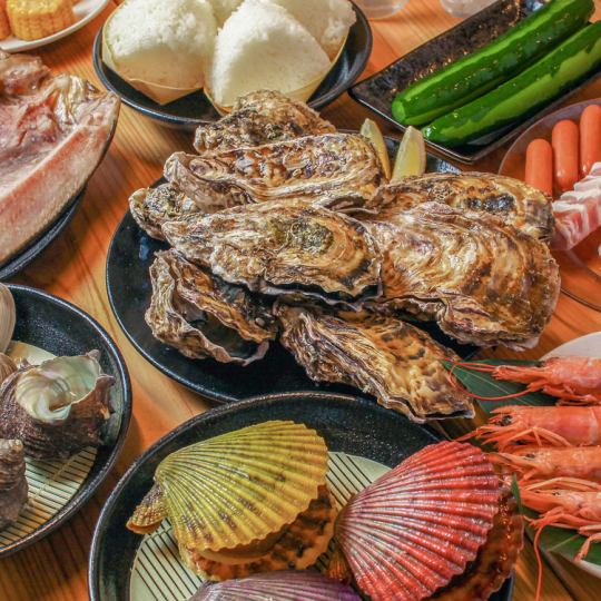 Oysters and Yakiniku! All-you-can-eat♪ & other single items menu