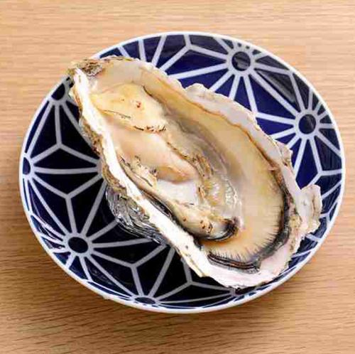 Dashi-grilled oysters