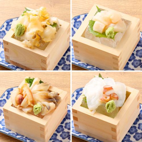 <Various sashimi>