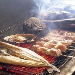 <6月7月8月>炉端焼きコース【120分生ビール込飲み放題付】
