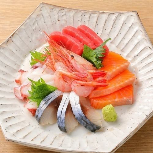 おすすめ刺身5種盛り