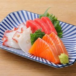 おすすめ刺身3種盛り