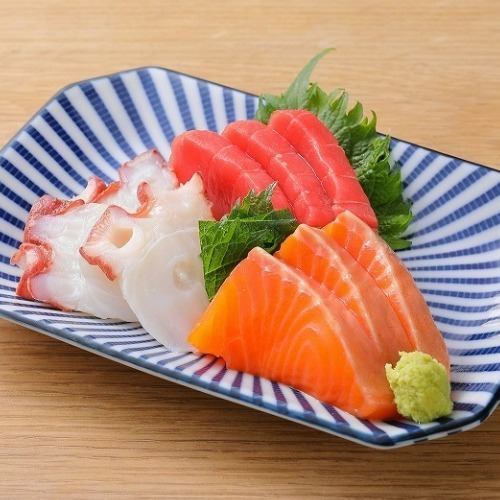 おすすめ刺身3種盛り