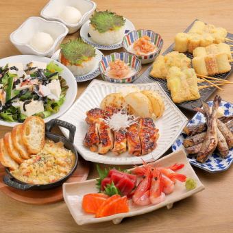 <12월/1월/2월> 산의 원숭이 삼매 코스【120분 생맥주 포함 음료 무제한 포함】