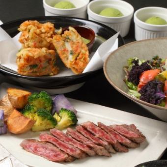 <6月/7月/8月>焼牡蠣と牛たん炙りコース【120分生ビール込飲み放題付】