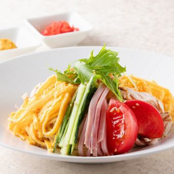 (アラカルト)7月・8月/平日ランチ限定！総料理長考案！「冷やし中華」 ※杏仁豆腐付き 