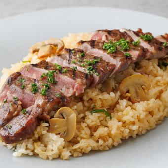 (アラカルト)7月・8月平日ランチ/総料理長・前田勝士郎考案！「ビーフステーキピラフ」 