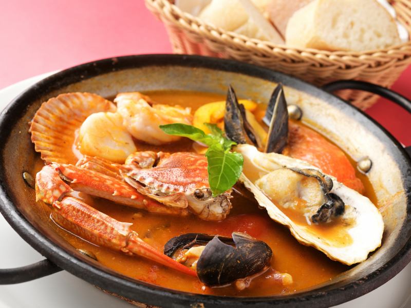 Seafood bouillabaisse