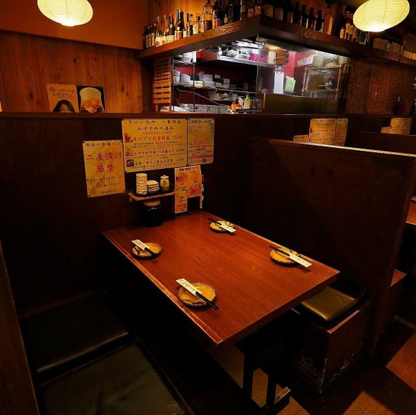[One cup on the way home from work ♪] Popular BOX seats! You can enjoy the BOX seats in front of you on the 1st floor without worrying about the neighbors ♪ Various things such as friends, company colleagues, family gatherings, etc. Recommended for various scenes!