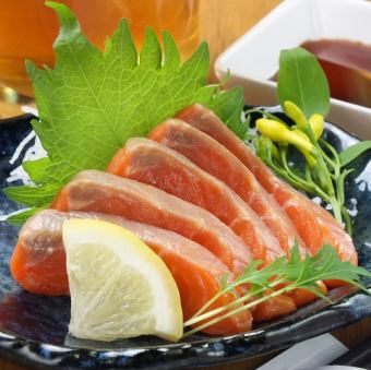 Norwegian salmon sashimi