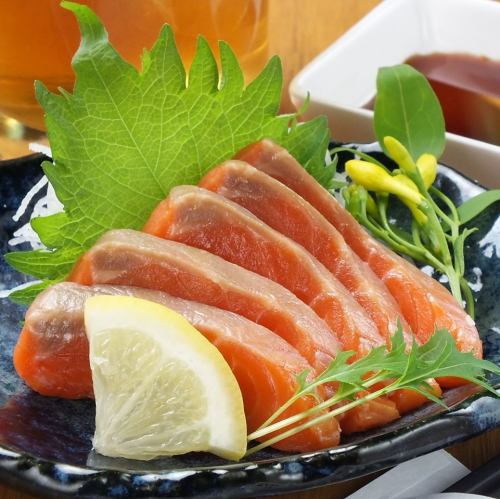 Norwegian salmon sashimi