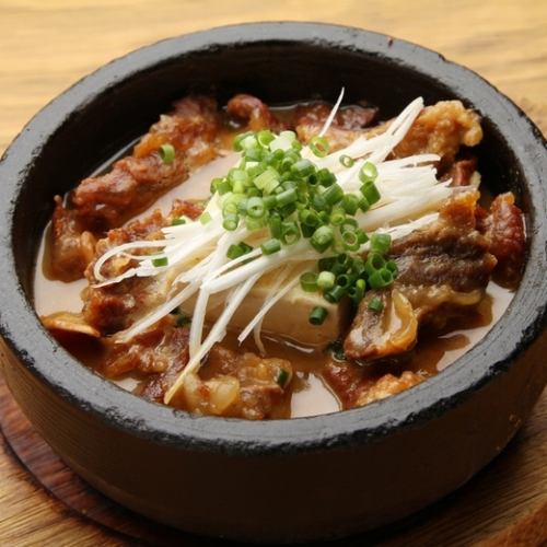 Ishinabe specialty beef tendon stewed tofu