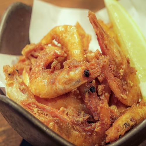 Deep-fried sweet shrimp