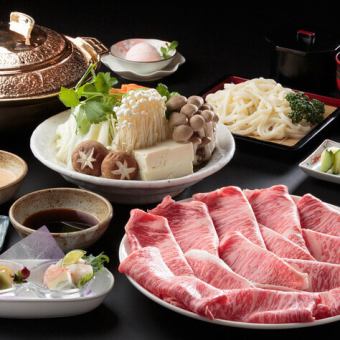 梅しゃぶしゃぶコース 6,800円