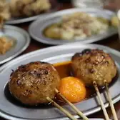 鶏つくね（卵黄）