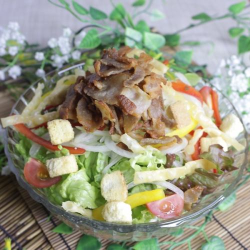 Yuntanza 凱薩沙拉配彩色蔬菜