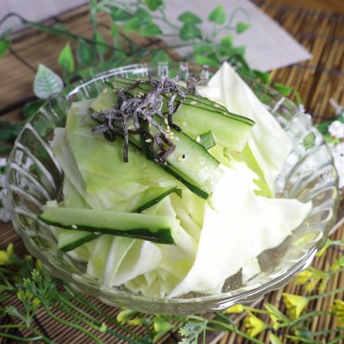 鹽漬海帶白菜