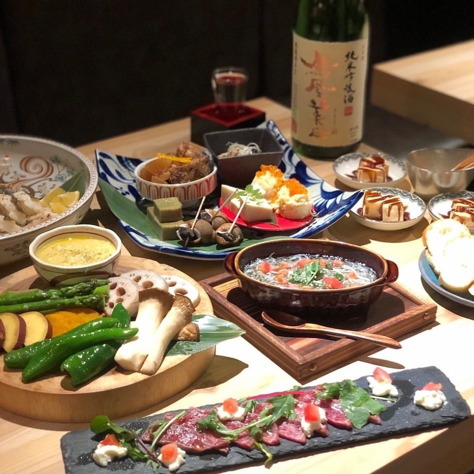 Itamae, who was active as a Japanese food evangelist in the United States, has opened a casual cooking that is particular about Japanese food !!