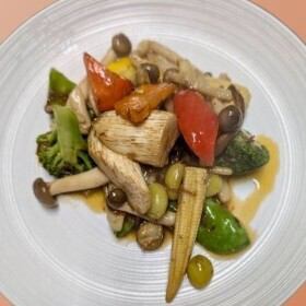 十宝菜のXO醤炒め