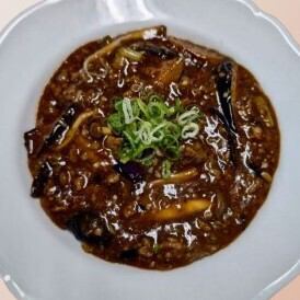 ナスの四川風甘辛炒め