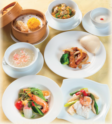 ☆茉莉花(ジャスミン)。.:*・゜～平日昼限定コース～炒め物や点心二種盛りなど全7品3520円(税込)