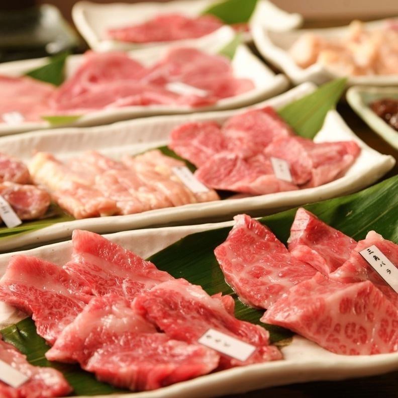 料理長厳選の上質なお肉をリーズナブルにお食事できます◎